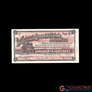 Lote 1135 - México (Sinaloa) 50 Centavos 1914