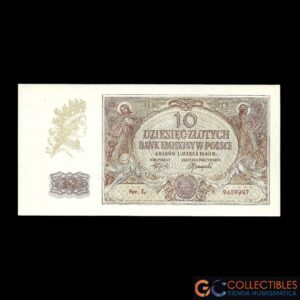 Lote 1145 - Polonia 10 Zlotych 1940
