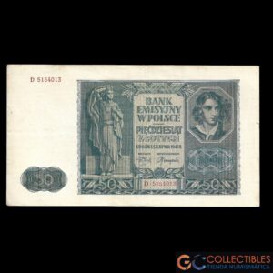 Lote 1146 - Polonia 50 Zlotych 1941