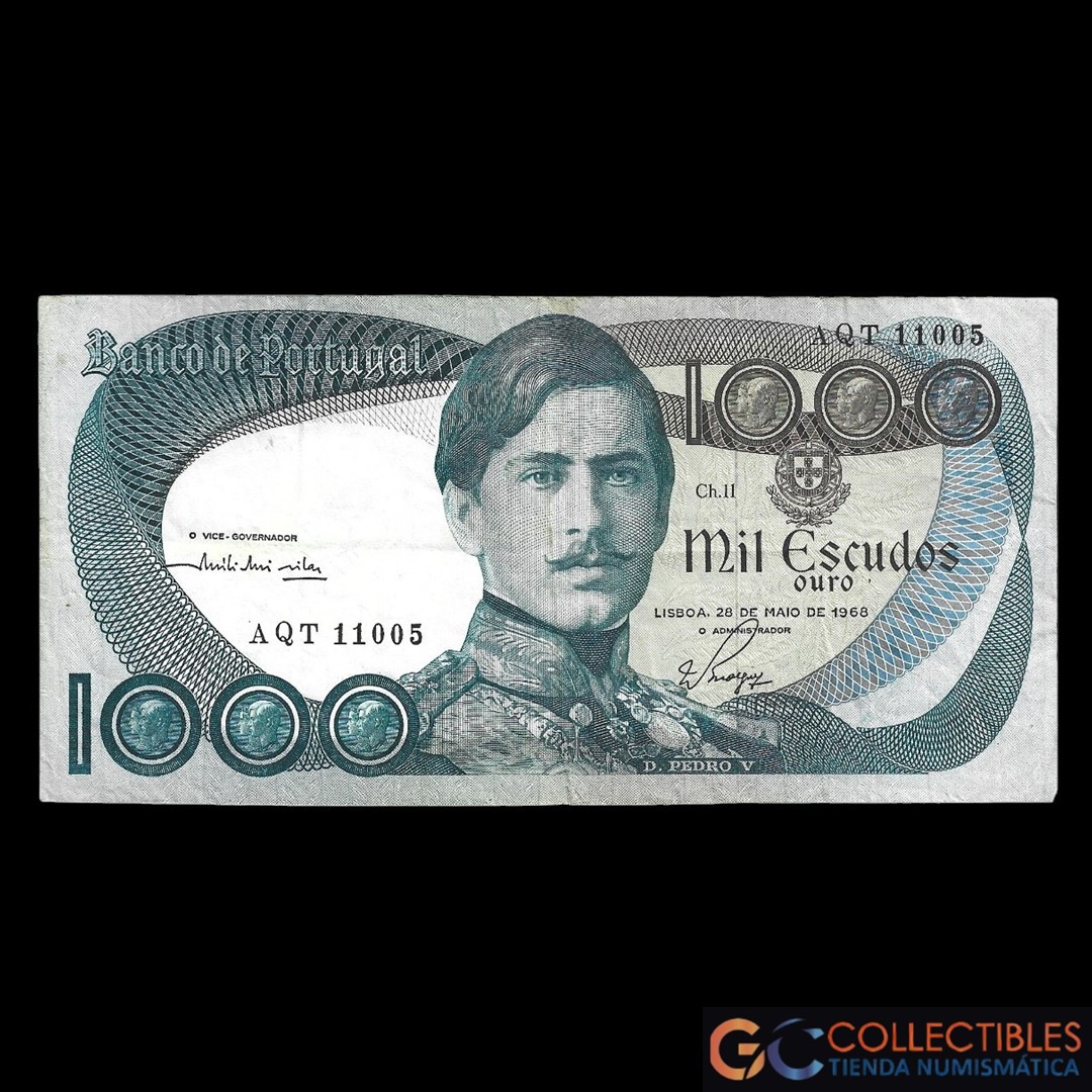 Lote 1148 - Portugal 1000 Escudos 1968