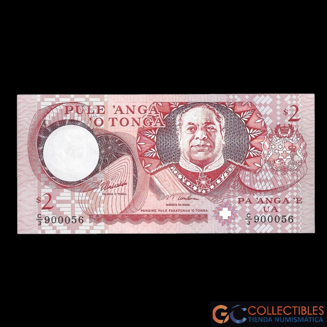 Lote 1158 - Tonga 2 Pa´anga 1995