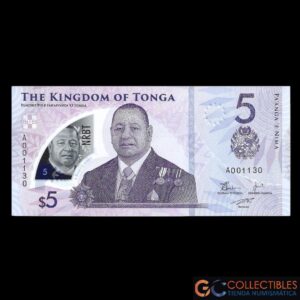 Lote 1159 - Tonga 5 Pa´anga 2023