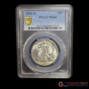 Lote 0158 - Estados Unidos 1/2 Dolar 1942 Ceca D
