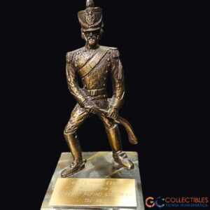 Lote 3029 - Estatuilla Soldado Argentino en Bronce