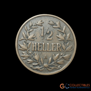 Lote 0002 - Africa Oriental Alemana 1/2 Heller 1904 A