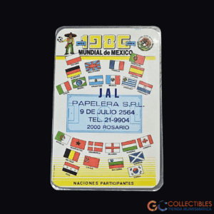Lote 3005 - Almanaque Publicitario Mundial México 1986 – Papelería S.R.L.