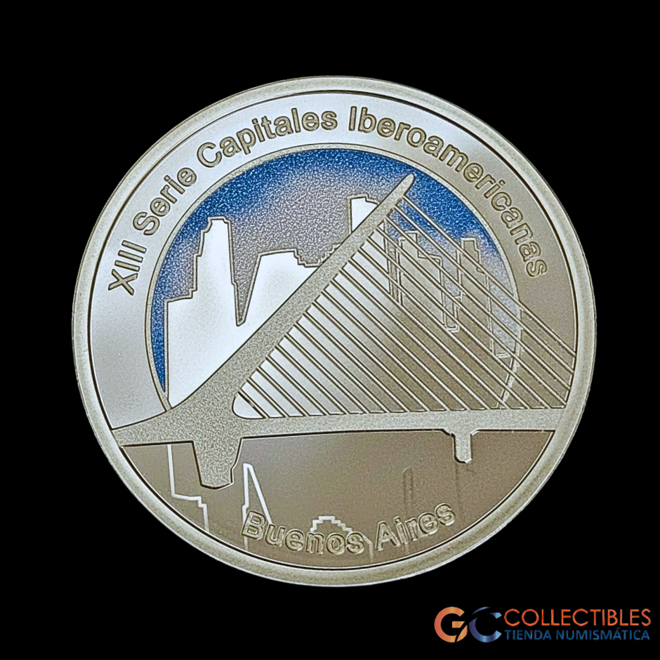Lote 0039 - Argentina 25 Pesos 2024 - Capitales Iberoamericanas