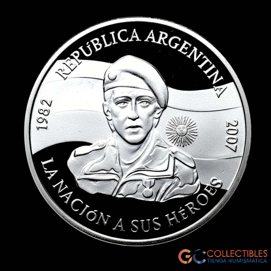 Lote 0027 - Argentina 1 Peso 2007 - 25 Aniversario - Ocupación de las Islas Malvinas