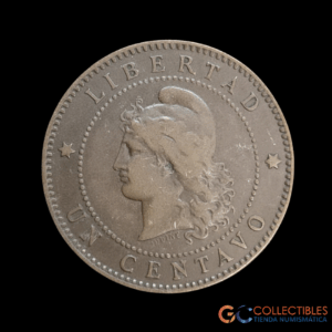 Lote 0024 - Argentina 1 Centavo 1891