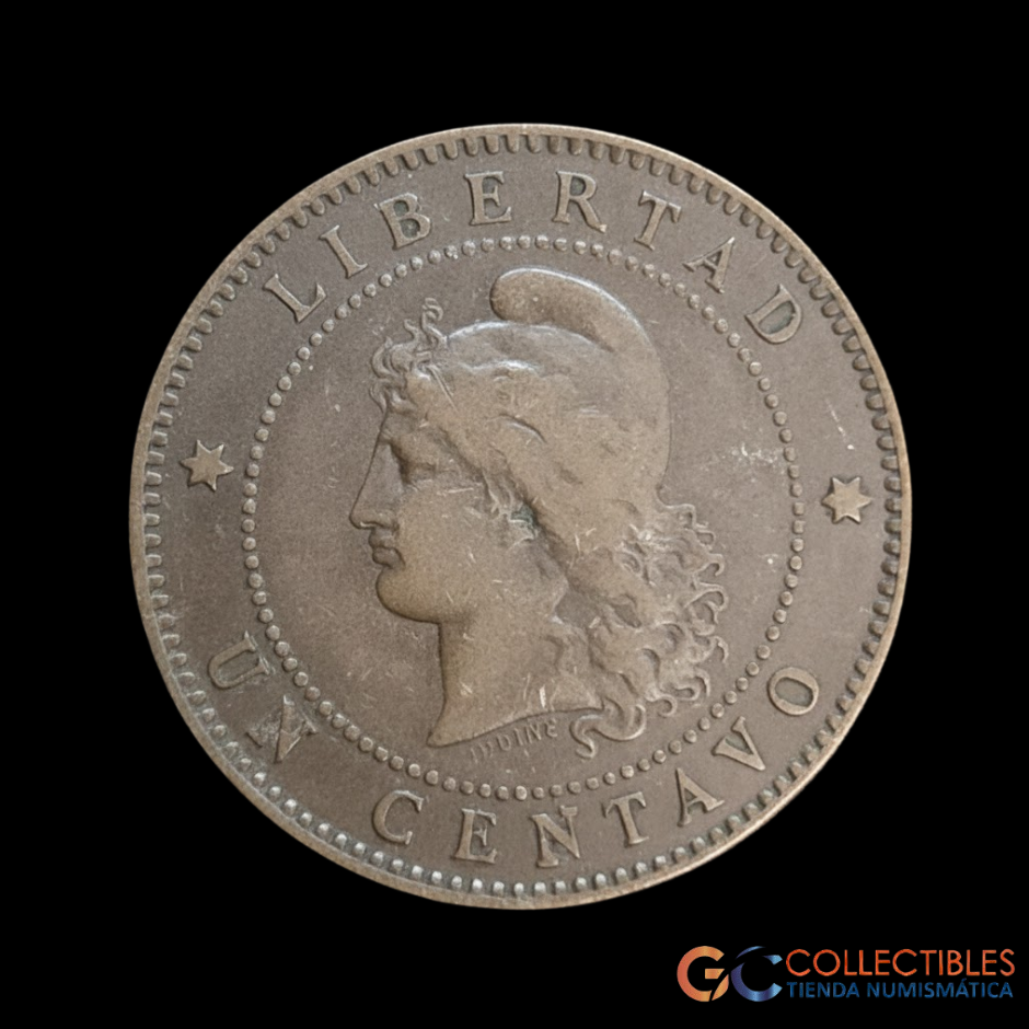 Lote 0024 - Argentina 1 Centavo 1891
