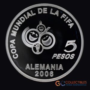 Lote 0040 - Argentina 5 Pesos 2003 - Alemania 2006