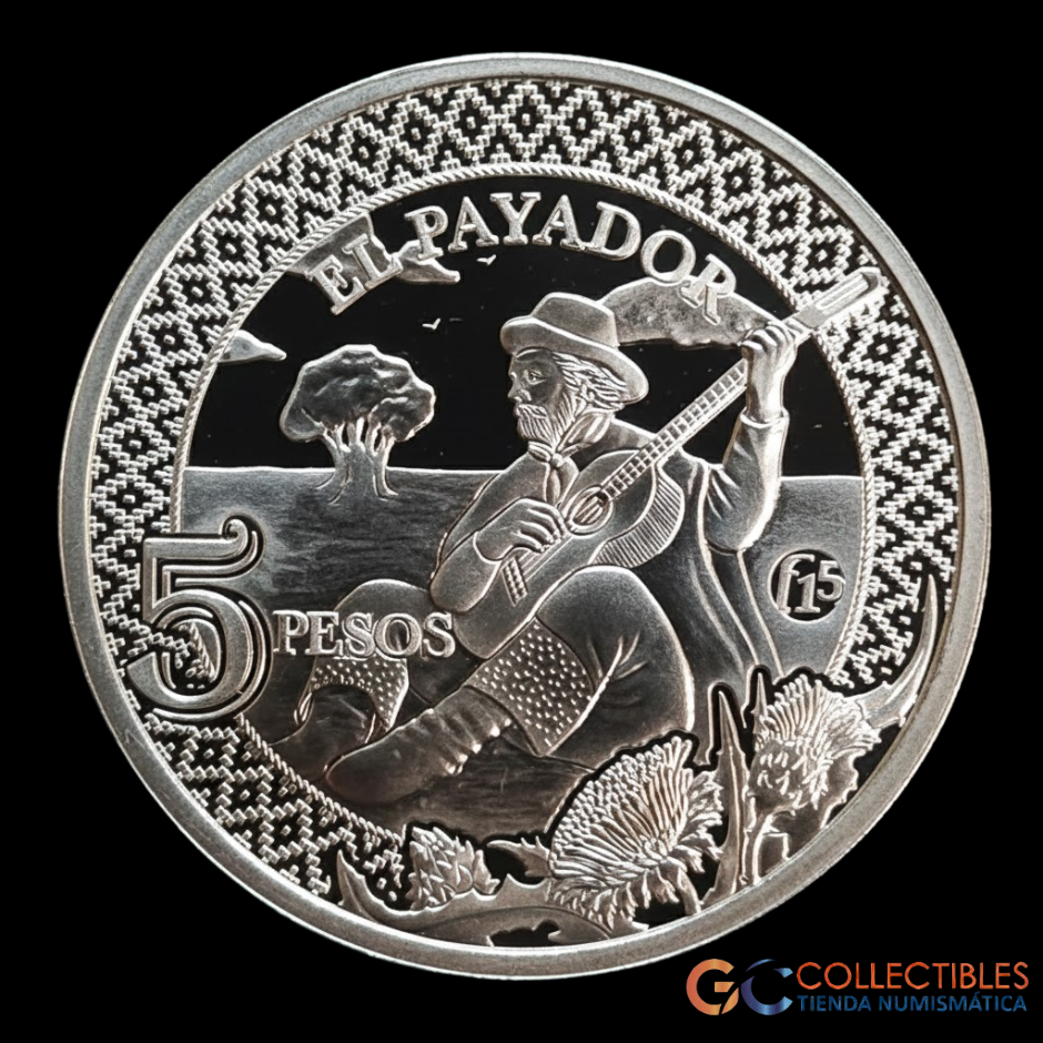 Lote 0043 - Argentina 5 Pesos 2014 - El Payador