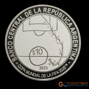 Lote 0031 - Argentina 10 Pesos 2025 - FIFA 2026 - Maradona