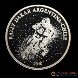 Lote 0028 - Argentina 1 Peso 2010 - Rally Dakar Argentina-Chile 2010