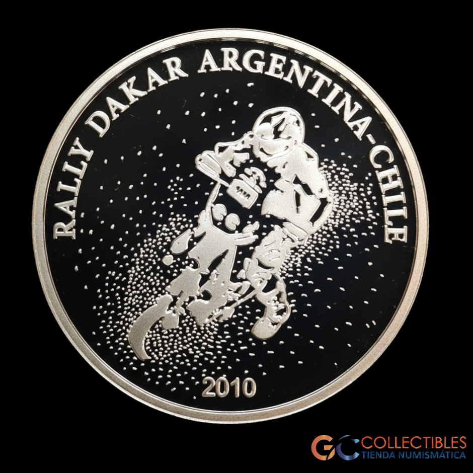 Lote 0028 - Argentina 1 Peso 2010 - Rally Dakar Argentina-Chile 2010