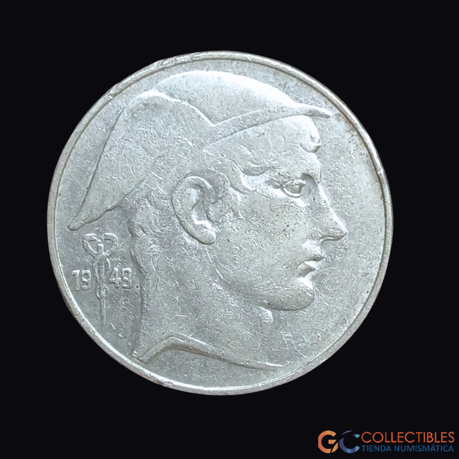 Lote 0057 - Belgica 20 Francos 1949