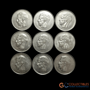 Lote 0055 - Bélgica – Lote x 9 (10 Francos 1969–1977)