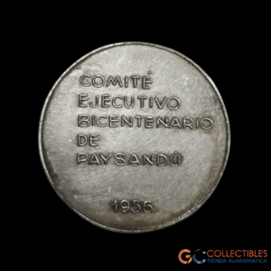 Lote 2018 - Bicentenario Paysandú - Uruguay - 1956 (tammaro)