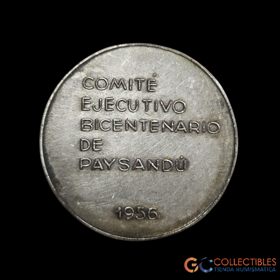 Lote 2018 - Bicentenario Paysandú - Uruguay - 1956 (tammaro)