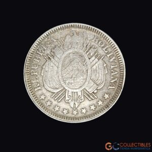 Lote 0080 -  Bolivia 20 Centavos 1885
