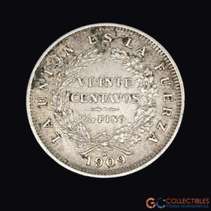 Lote 0083 - Bolivia 20 Centavos 1909