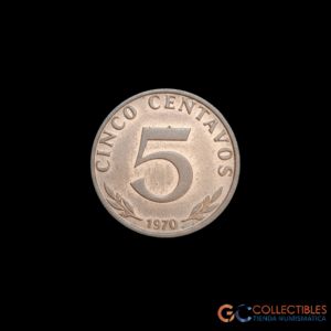 Lote 0089 - Bolivia 5 Centavos 1970