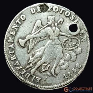 Lote 0100 - Bolivia Medalla Monetaria 1 Sol 1852 (Copy)