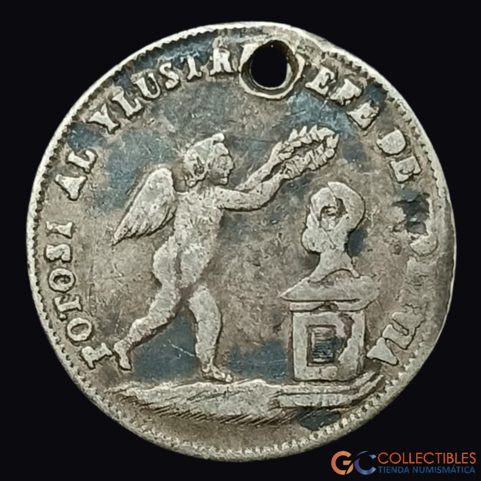Lote 0103 - Bolivia Medalla Monetaria 1853