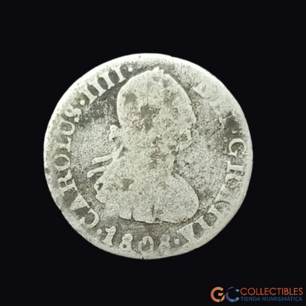 Lote 0074 - Bolivia 1/2 Real 1808