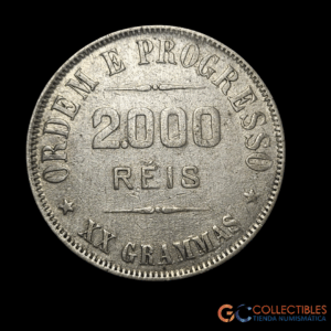 Lote 0108 - Brasil 2000 Reis 1908