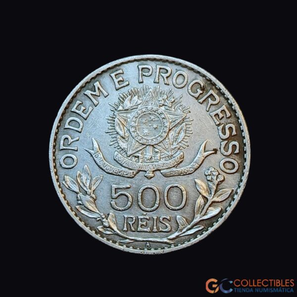 Lote 0112 - Brasil 500 Reis 1913