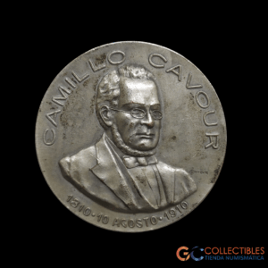 Lote 2020 - Buenos Aires. 1910. Camillo Cavour – Centenario de su Nacimiento