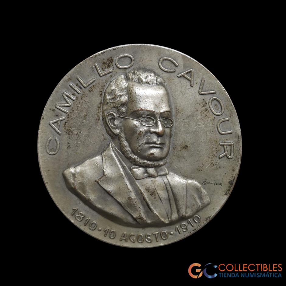 Lote 2020 - Buenos Aires. 1910. Camillo Cavour – Centenario de su Nacimiento