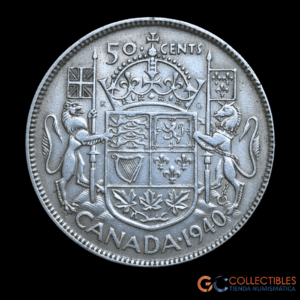 Lote 0115 - Canada 50 Cents 1940