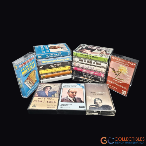Lote 3014 - Cassettes originales de distintos géneros y épocas.