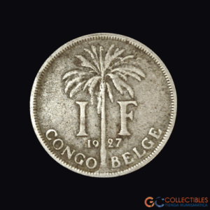 Lote 0122 - Congo Belga 1 Franco 1927