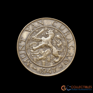 Lote 0131 - Curazao 2 1/2 Centavos 1947