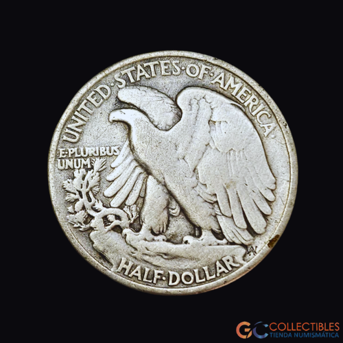 Lote 0156 - Estados Unidos 1/2 Dolar 1920