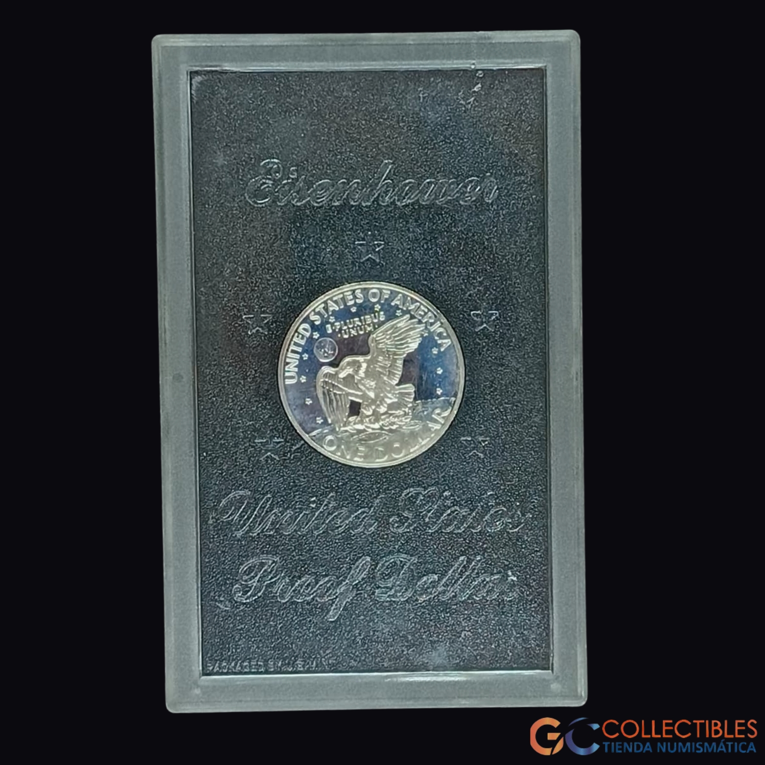 Lote 0151 - Estados Unidos (Estuche) 1 Dolar 1971