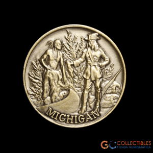 Lote 2082 - Michigan Bicentennial 1974 Medalla