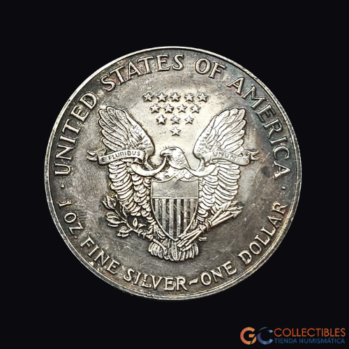 Lote 0155 - Estados Unidos 1 Dolar 1991 - 1 Oz