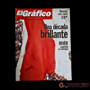 Lote 3020 - El Gráfico – Una década brillante – River Campeón de Campeones – Edición especial nº 127