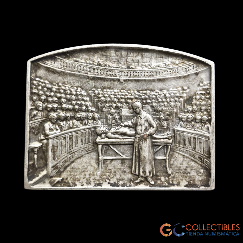 Lote 2078 - Medalla Escuela De Medicina Y Morgue 1908
