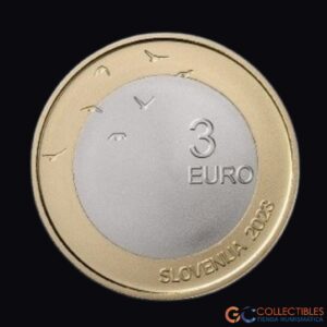 Lote 0139 - Eslovenia 3 Euros 2023 - 110º Aniversario - Nacimiento de Boris Pahor
