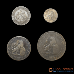 Lote 0140 - España – Lote x 4 1870