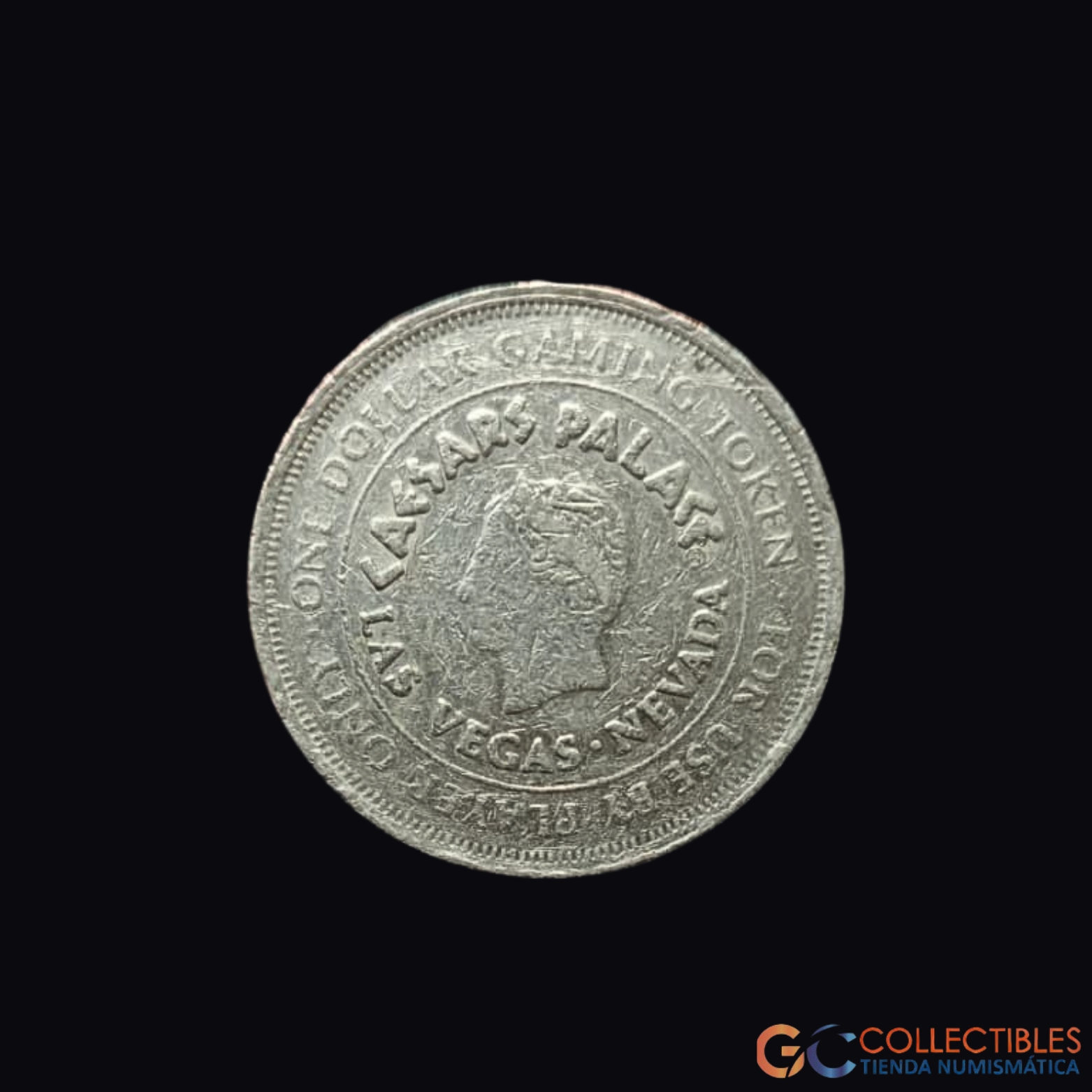 Lote 2021 - Caesars Palace – Las Vegas – 1 Dollar Gaming Token