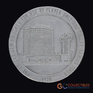 Lote 2033 - Dunes Hotel & Country Club – Las Vegas – 1 Dollar Gaming Token