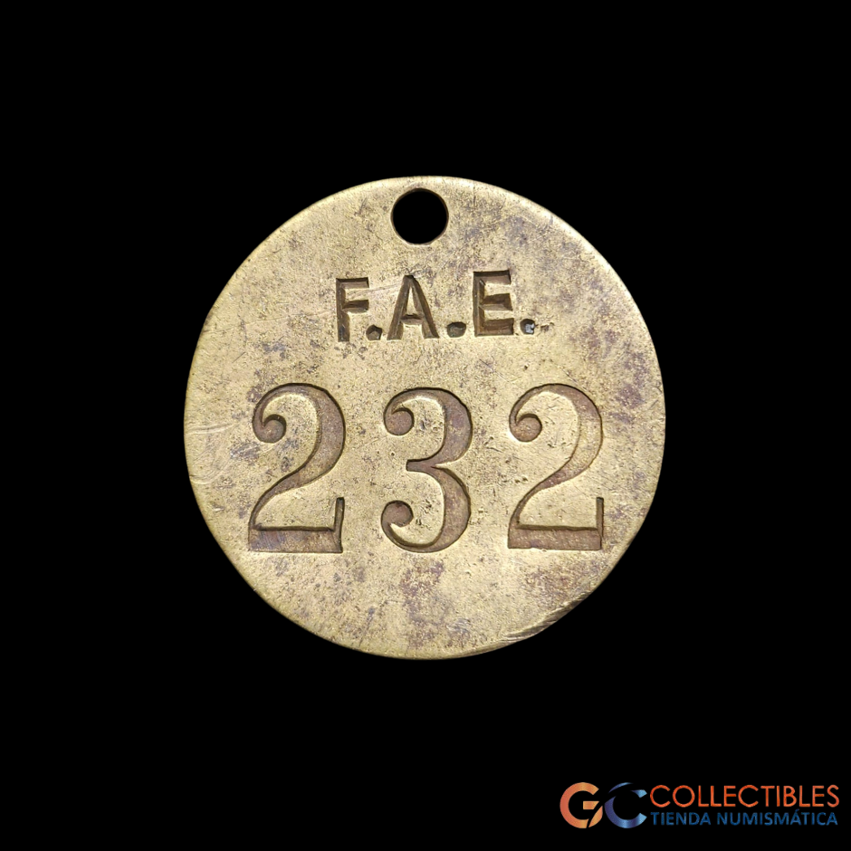 Lote 2052 - Ficha FAE 232 – Pañol, Fuerza Aérea Estatal