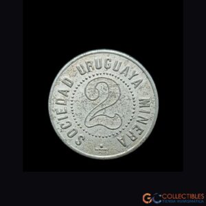Lote 2053 - Ficha Minera - Sociedad Minera Urguaya - 2 Pesos
