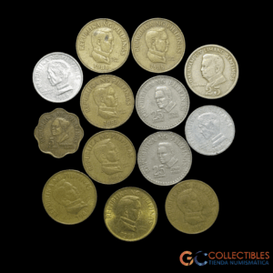 Lote 0162 - Filipinas – Lote x 13 monedas (1975–1989)